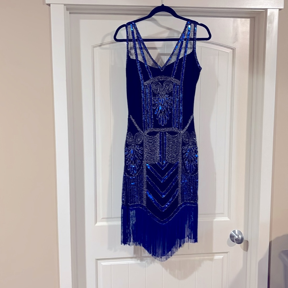 NWT Unique Vintage Roaring ‘20s Flapper Dress Small - Picture 4 of 5